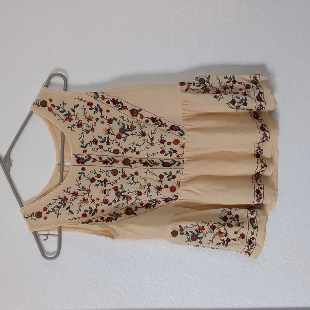 Urban outfitters embroidered top